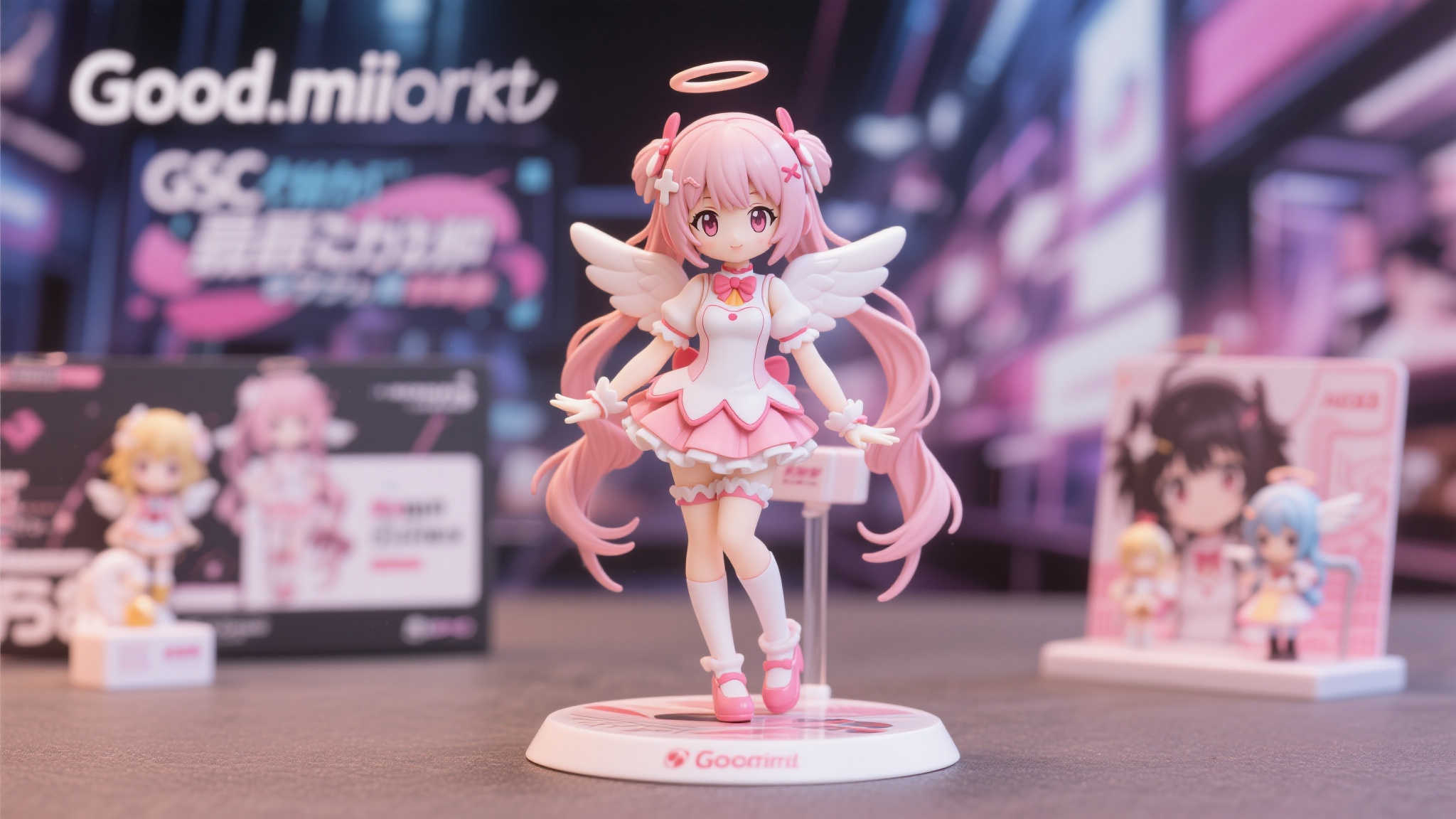 GSC发布《主播女孩重度依赖》天使酱超萌手办，魅力难挡！