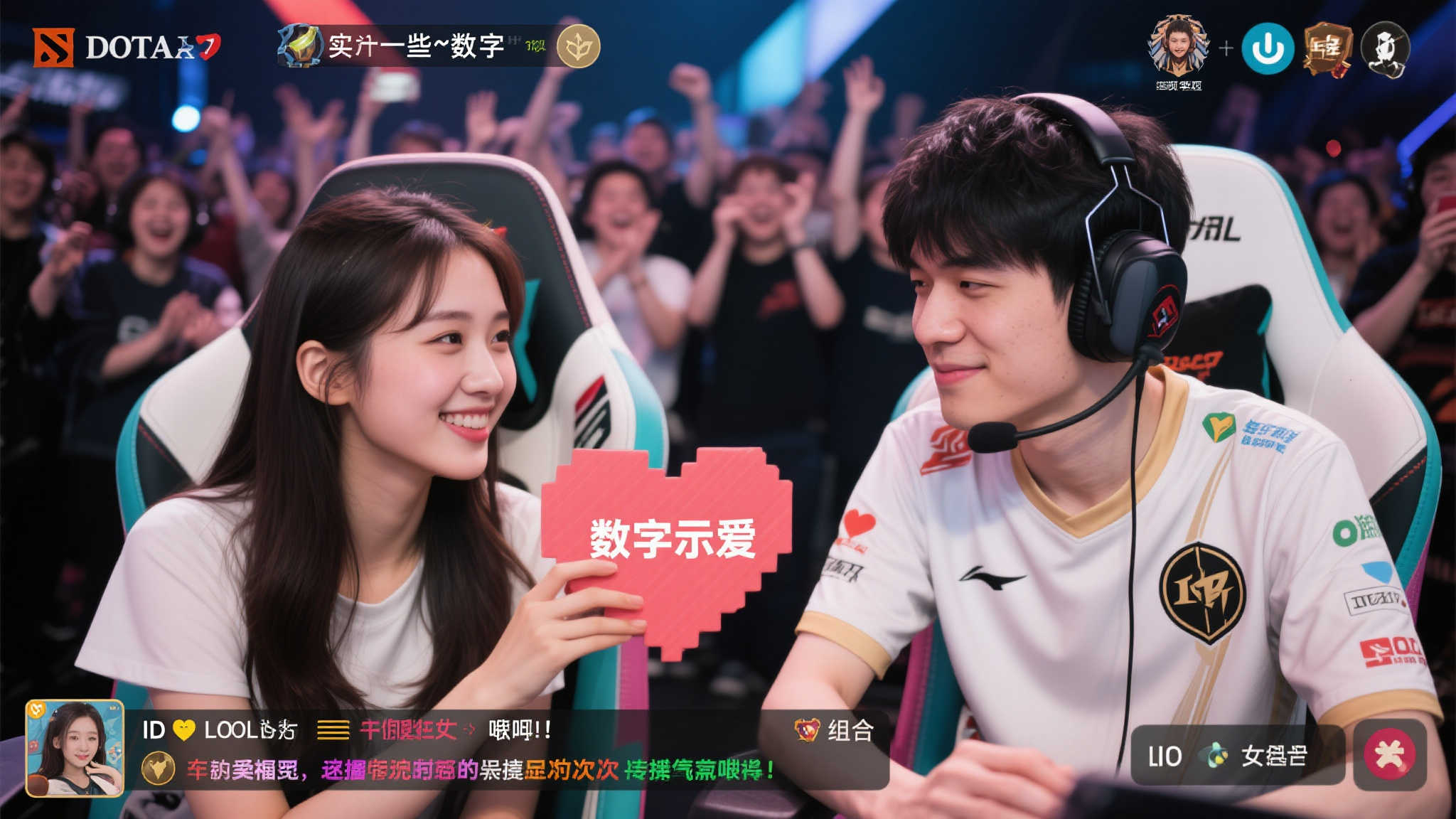 donk深陷爱恋！与女友Steam主页甜蜜互动，公开秀恩爱