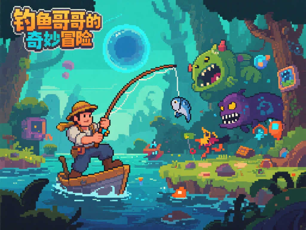 奇幻之旅《钓鱼侠的奇异征程》上线 渔夫挥杆拯救苍生