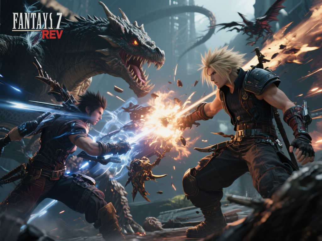 惊人启示！《最终幻想7RE》战斗系统灵感源自《怪物猎人