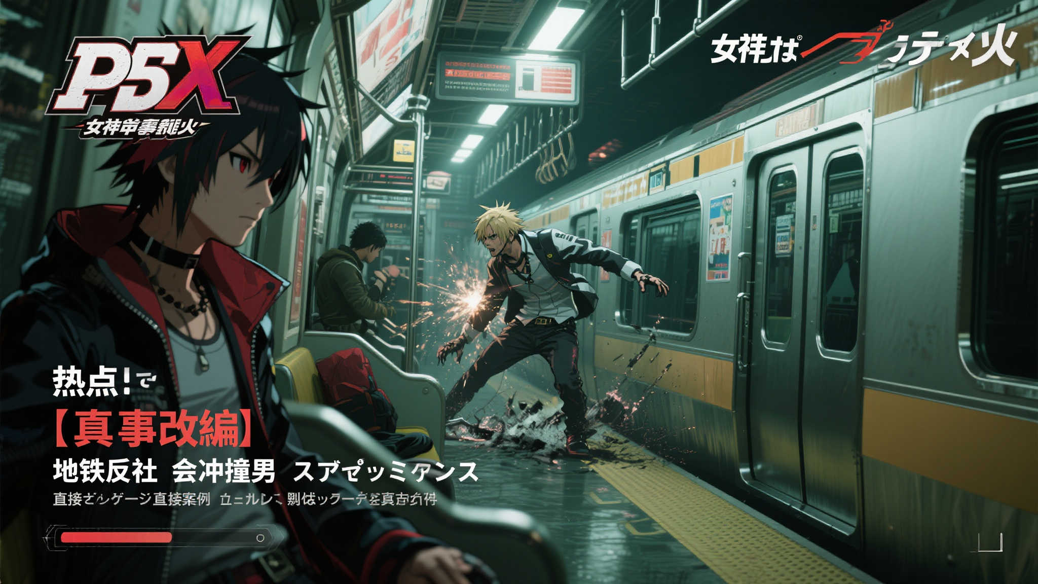 《P5X》地铁事故内核揭露:灵感取材于日本真实社会事件 《P5X》地铁事故内核揭露:灵感取材于日本真实社会事件