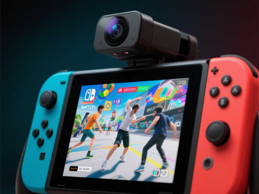 Switch2摄像头画质曝光:1080p清晰度完胜第三方食人花版480p! Switch2摄像头画质曝光:1080p清晰度完胜第三方食人花版480p!