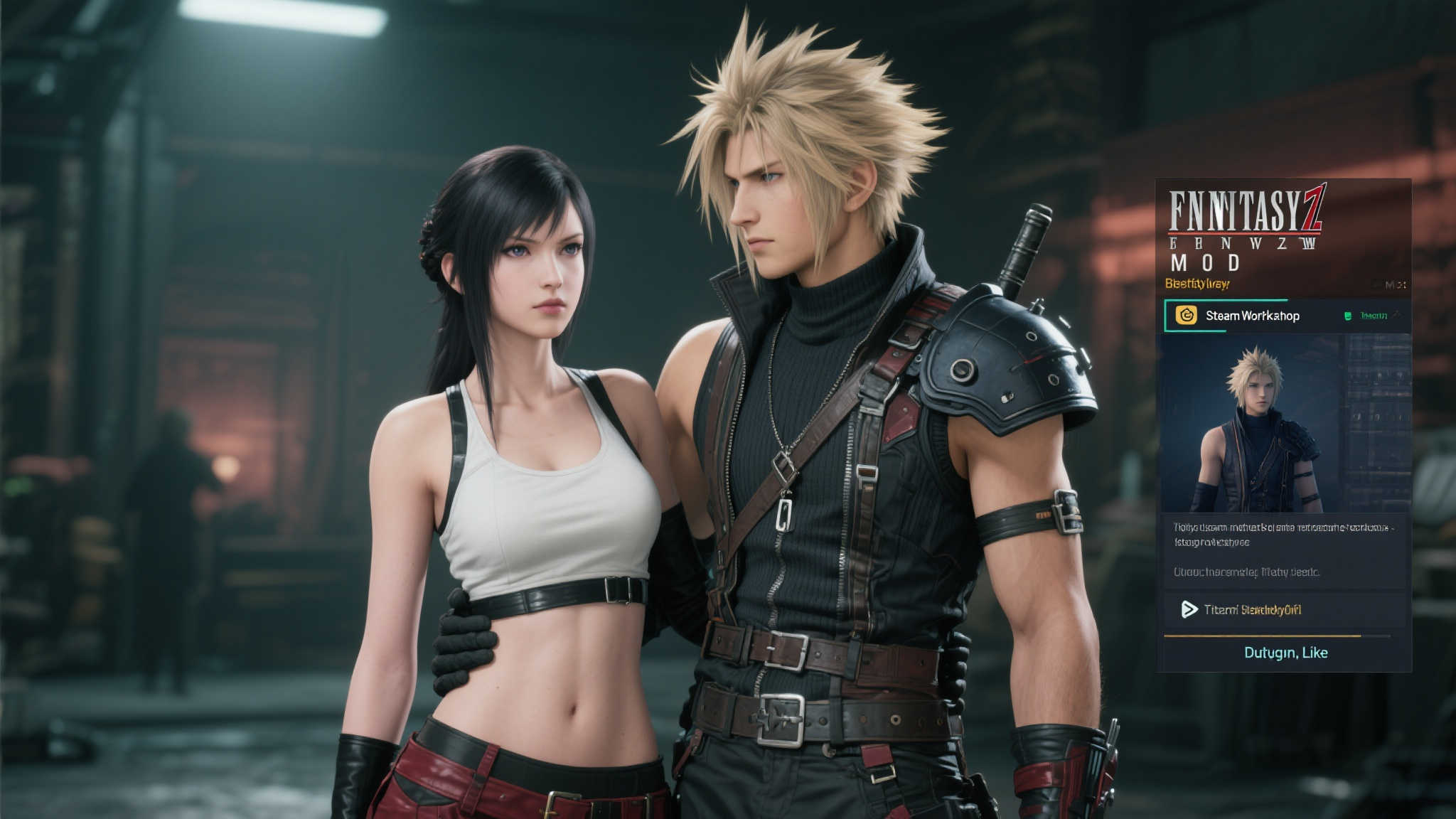 《最终幻想7:重生》克劳德与蒂法情侣装Mod:甜蜜满溢! 如何获取和安装这款Mod
对于想要尝试